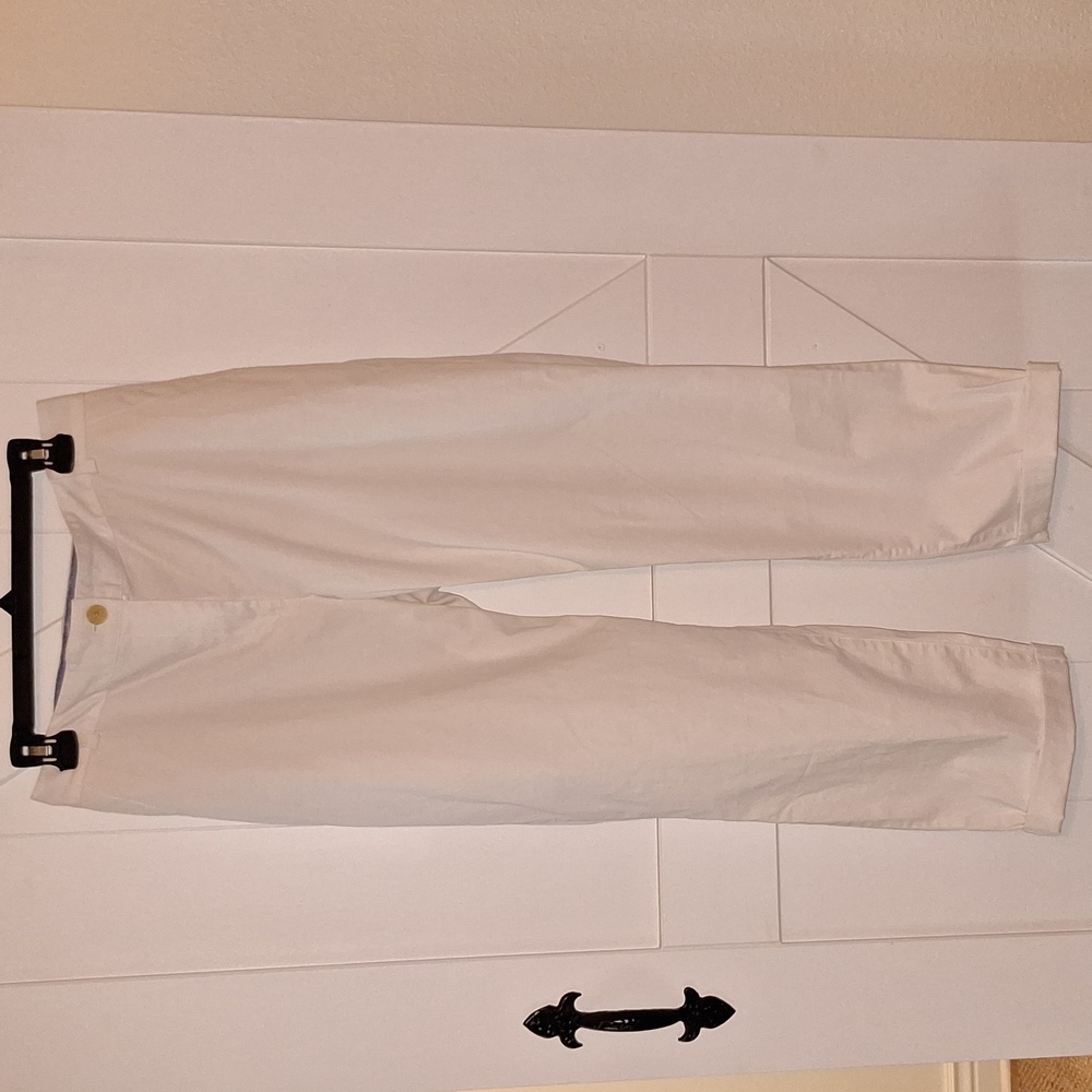 Talbots Weekend Chinos White 14